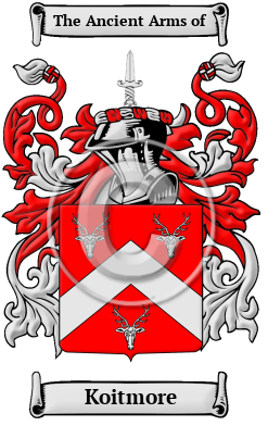 Koitmore Family Crest/Coat of Arms