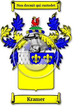Kramer Family Crest Download (jpg) Legacy Series - 150 DPI