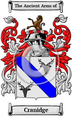 Cranidge Family Crest/Coat of Arms