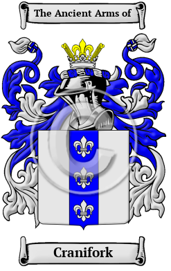 Cranifork Family Crest/Coat of Arms