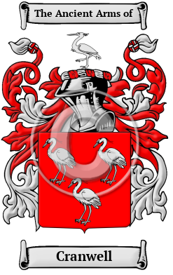 Cranwell Family Crest/Coat of Arms