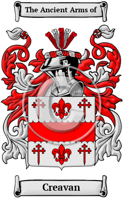Creavan Family Crest/Coat of Arms