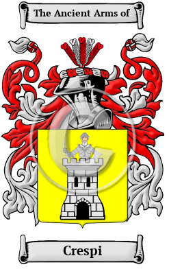 Crespi Family Crest/Coat of Arms