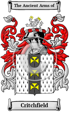 Critchfield Family Crest/Coat of Arms
