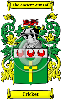Cricket Family Crest/Coat of Arms