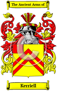 Kerriell Family Crest/Coat of Arms