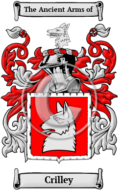 Crilley Family Crest/Coat of Arms