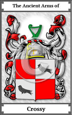 Crossy Family Crest Download (JPG)  Book Plated - 150 DPI