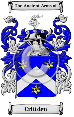 Crittden Family Crest/Coat of Arms