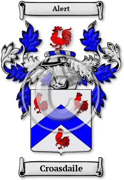 Croasdaile Family Crest Download (jpg) Legacy Series - 150 DPI