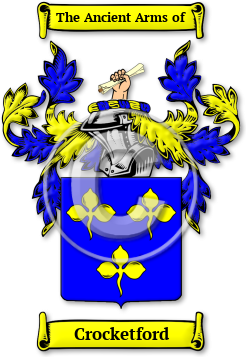 Crocketford Family Crest Download (JPG) Legacy Series - 300 DPI