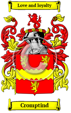 Cromptind Family Crest/Coat of Arms