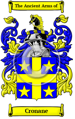 Cronane Family Crest/Coat of Arms