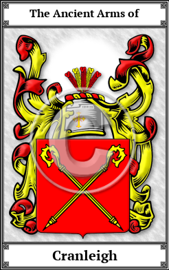 Cranleigh Family Crest Download (JPG)  Book Plated - 150 DPI