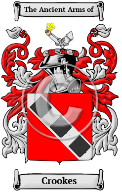 Crookes Family Crest/Coat of Arms