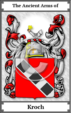 Kroch Family Crest Download (JPG)  Book Plated - 150 DPI