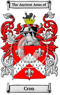 Cron Family Crest/Coat of Arms