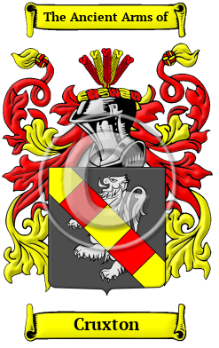Cruxton Family Crest/Coat of Arms