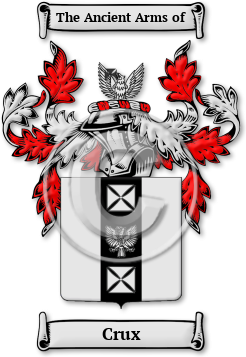 Crux Family Crest Download (jpg) Legacy Series - 150 DPI