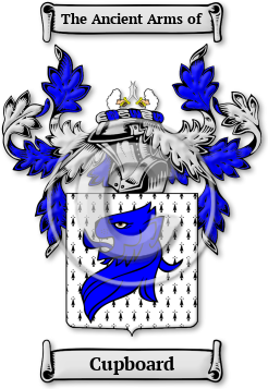 Cupboard Family Crest Download (jpg) Legacy Series - 150 DPI