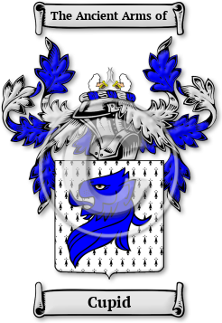 Cupid Family Crest Download (jpg) Legacy Series - 150 DPI