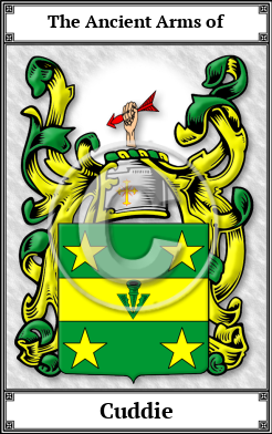 Cuddie Family Crest Download (JPG) Book Plated - 600 DPI