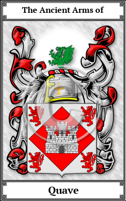 Quave Family Crest Download (JPG)  Book Plated - 150 DPI