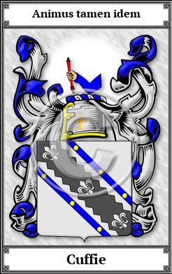 Cuffie Family Crest Download (JPG) Book Plated - 300 DPI