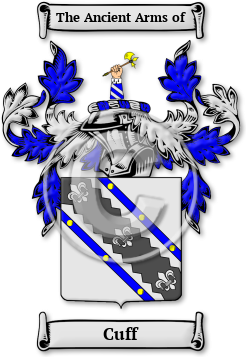 Cuff Family Crest Download (JPG) Legacy Series - 600 DPI