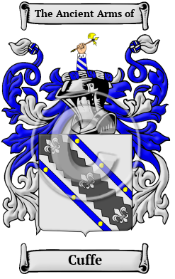 Cuffe Family Crest/Coat of Arms