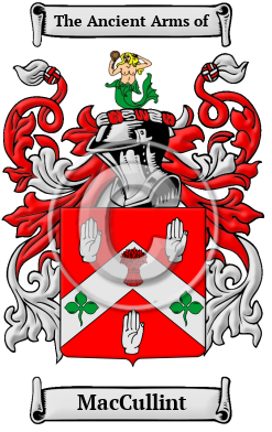 MacCullint Family Crest/Coat of Arms