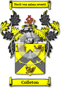 Colleton Family Crest Download (jpg) Legacy Series - 150 DPI