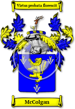 McColgan Family Crest Download (jpg) Legacy Series - 150 DPI