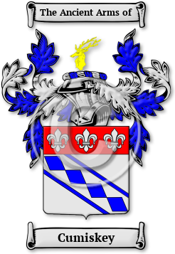 Cumiskey Family Crest Download (jpg) Legacy Series - 150 DPI