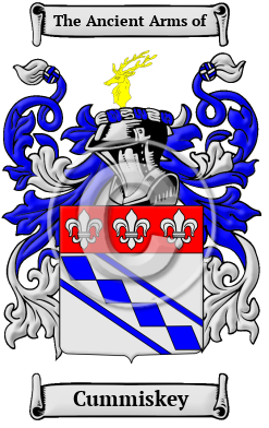 Cummiskey Family Crest/Coat of Arms