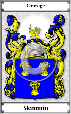Skimmin Family Crest Download (JPG)  Book Plated - 150 DPI