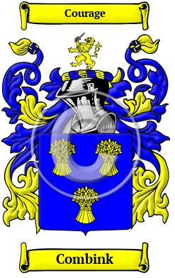 Combink Family Crest/Coat of Arms