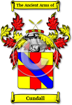 Cundall Family Crest Download (JPG) Legacy Series - 600 DPI