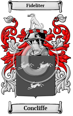 Concliffe Family Crest/Coat of Arms