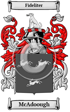 McAdoough Family Crest/Coat of Arms