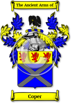Coper Family Crest Download (jpg) Legacy Series - 150 DPI