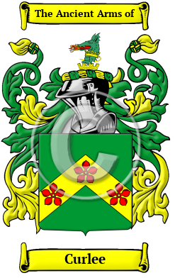 Curlee Family Crest/Coat of Arms