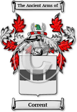 Corrent Family Crest Download (jpg) Legacy Series - 150 DPI