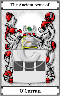 O'Curran Family Crest Download (JPG) Book Plated - 600 DPI