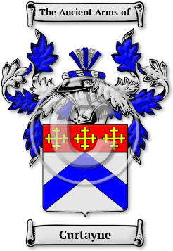 Curtayne Family Crest Download (JPG) Legacy Series - 600 DPI