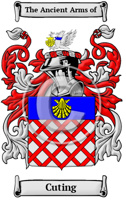 Cuting Family Crest/Coat of Arms