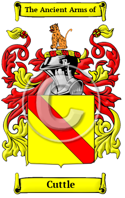 Cuttle Family Crest/Coat of Arms