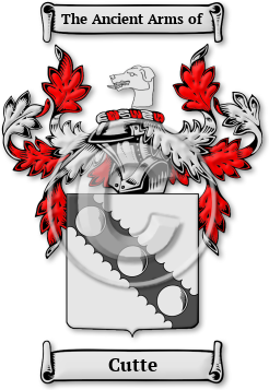 Cutte Family Crest Download (JPG) Legacy Series - 600 DPI