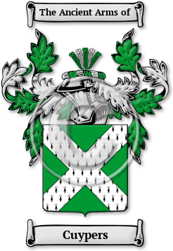 Cuypers Family Crest Download (JPG) Legacy Series - 600 DPI