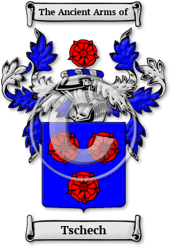 Tschech Family Crest Download (JPG) Legacy Series - 600 DPI